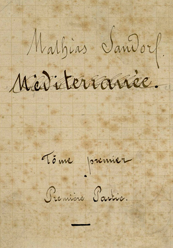 Jules Verne, Mathias Sandorf
