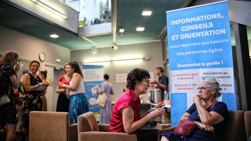 Outre l’information via les agents d’accueil, toutes les autres services de l’espace seniors sont sur rendez-vous ou inscription. © Romain Boulanger pour Nantes Métropole