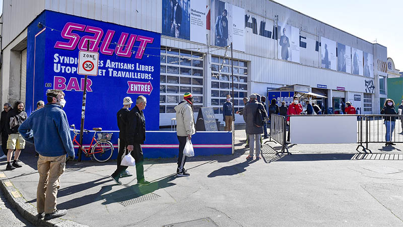 L’aide alimentaire bat son plein, comme ici au Wattignies Social Club sur l’île de Nantes. L’aide alimentaire bat son plein, comme ici au Wattignies Social Club sur l’île de Nantes.