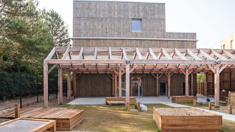 L'école Alice-Milliat a été nommée suite à une concertation avec les habitants. © Céline Jacq