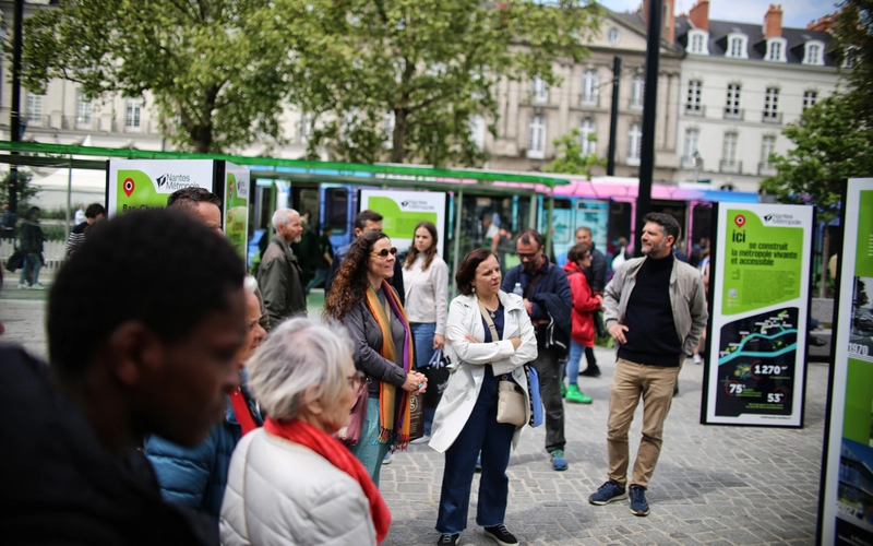 TRANSFORMATION. Pour comprendre les transformations urbaines de ces dernières années dans le cœur de la métropole, une exposition est installée tout l’été sur l’espace public, de la gare jusqu’au Bas-Chantenay.