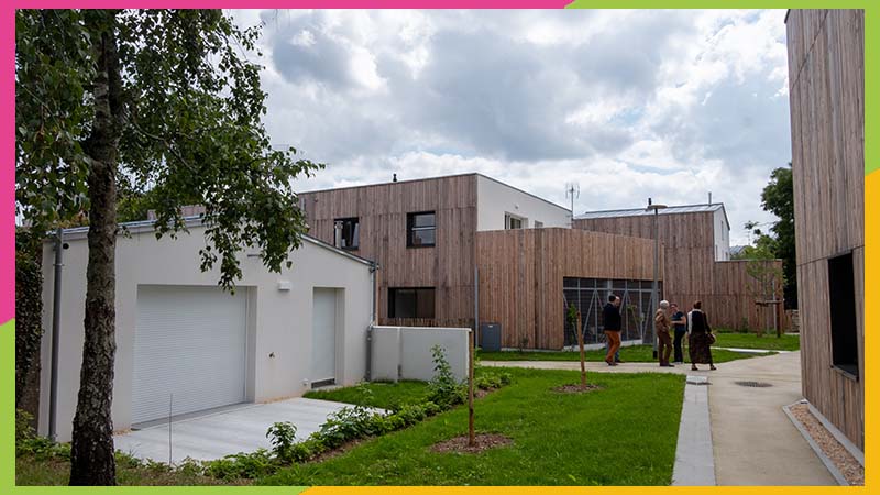 La copropriété des champs libres, à Nantes Sud, accueille l'une des 7 centrales solaires citoyennes du territoire. © Patrick Garçon