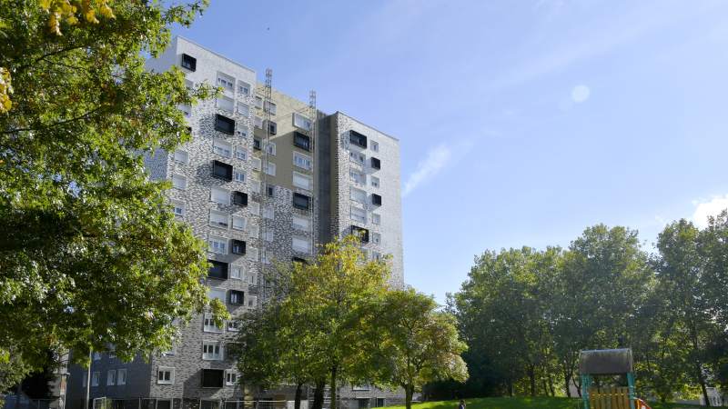 Nantes Nord poursuit sa mue avec la rénovation de logements, notamment sur les secteurs Champlain et Québec © Rodolphe Delaroque - Nantes Métropole Nantes Nord poursuit sa mue avec la rénovation de logements, notamment sur les secteurs Champlain et Québec © Rodolphe Delaroque - Nantes Métropole