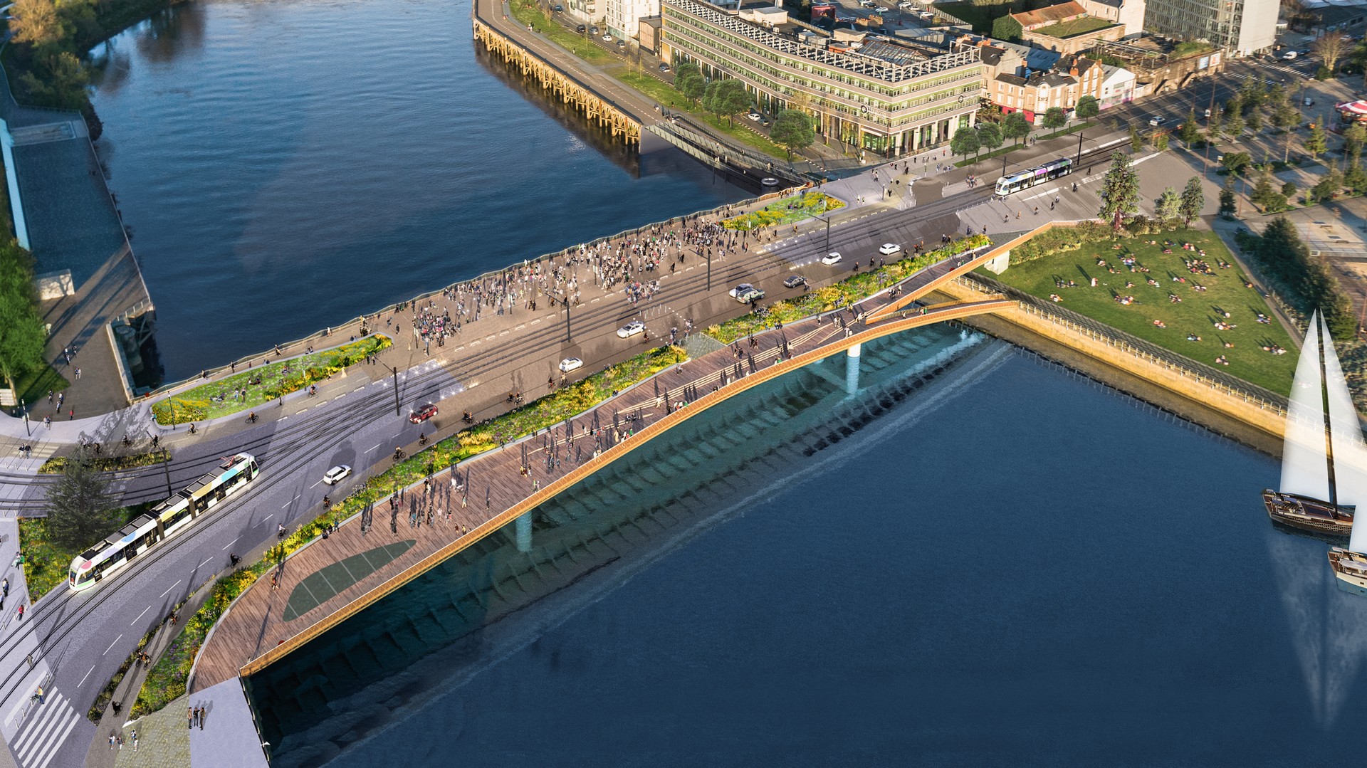 La transformation du pont Anne-de-Bretagne