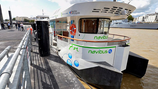 Image Lancement du Navibus à hydrogène