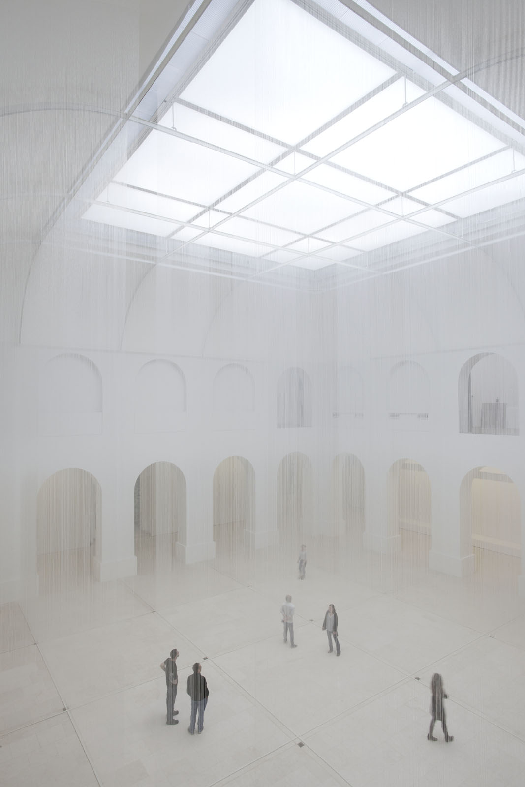 vue de l'installation dans le Patio