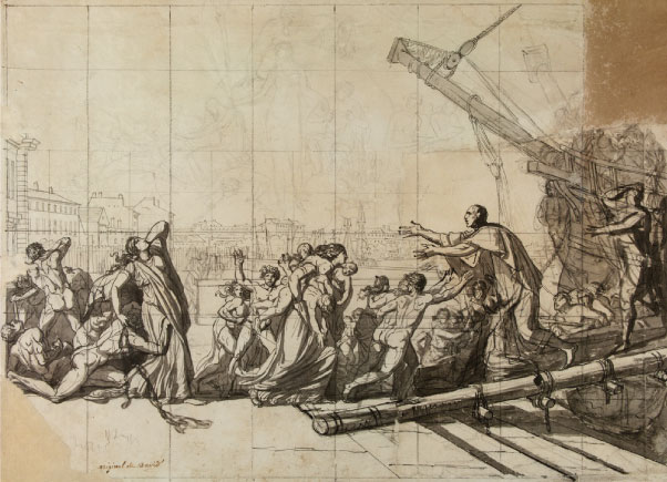 Jacques-Louis DAVID, L'Allégorie de la Révolution à Nantes